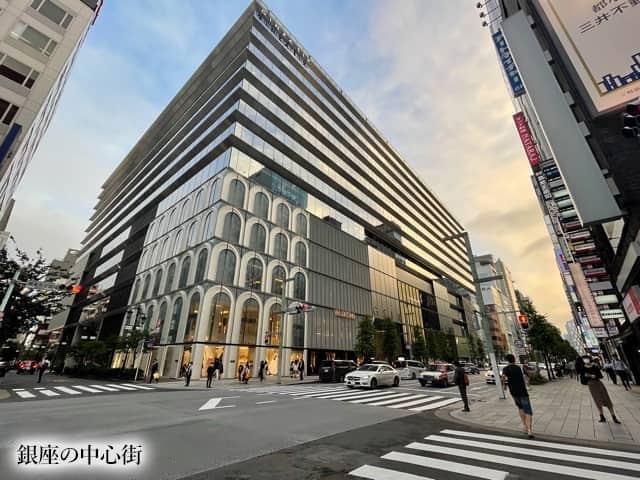 銀座の中心街